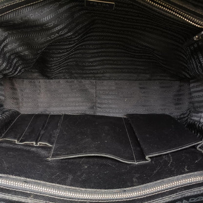 Prada Business Briefcase Black Saffiano Leather 38 — view 9