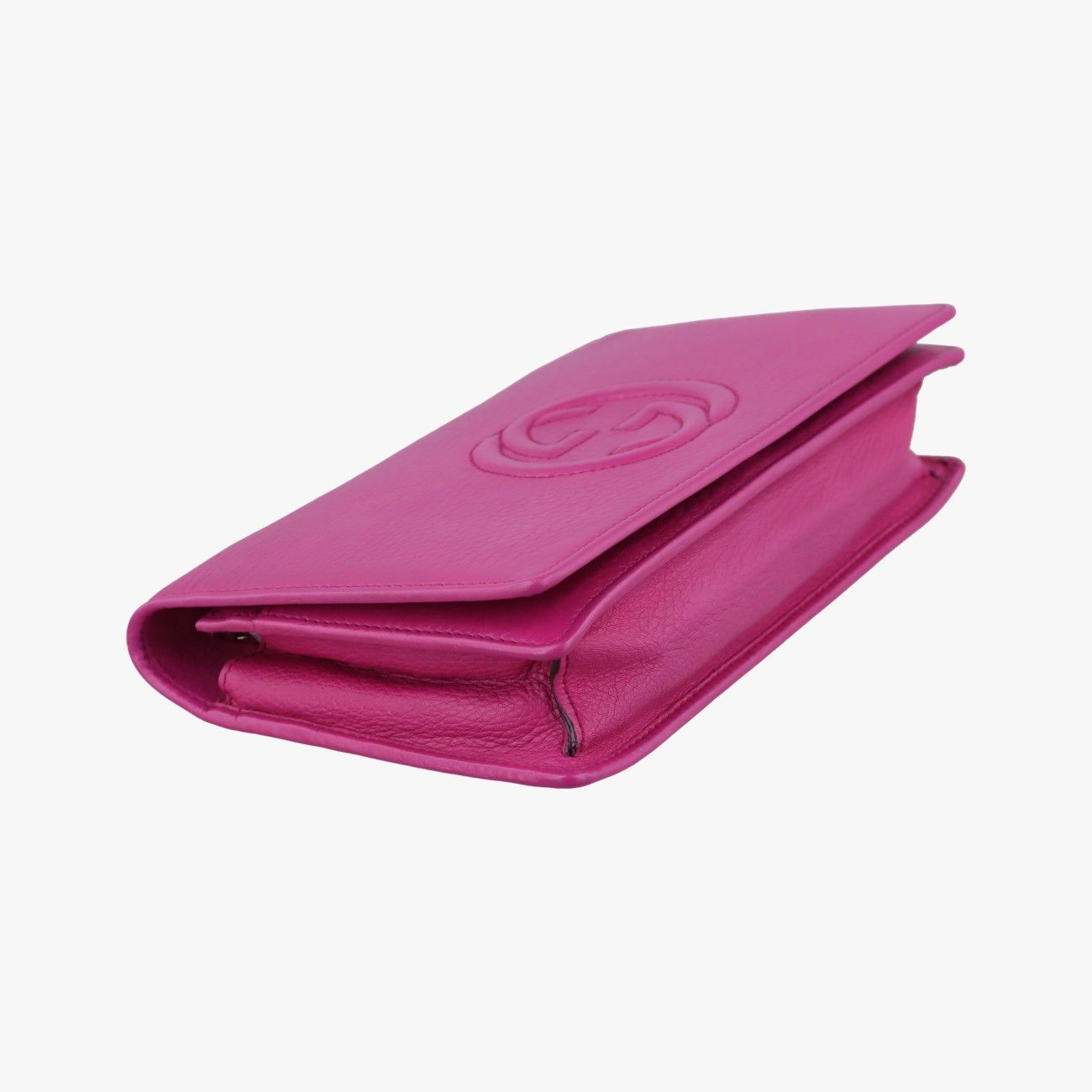 Gucci Soho Rose Red Leather Messenger Bag — view 5