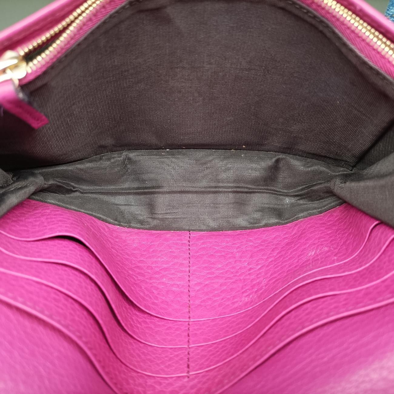 Gucci Soho Rose Red Leather Messenger Bag — view 9