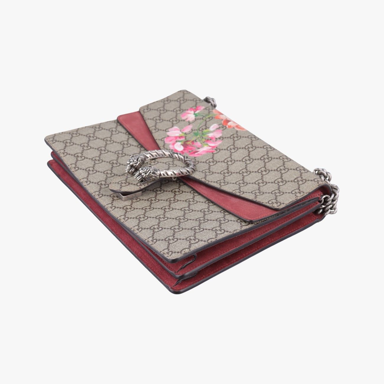 Gucci Dionysus Beige Red Multi Canvas Messenger Bag — view 4