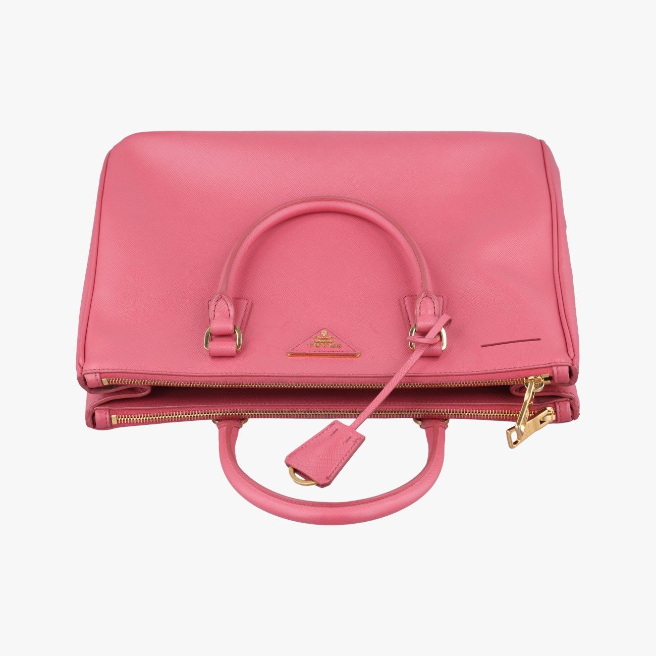 Prada Galleria Pink Saffiano Leather 58 Handbag — view 8
