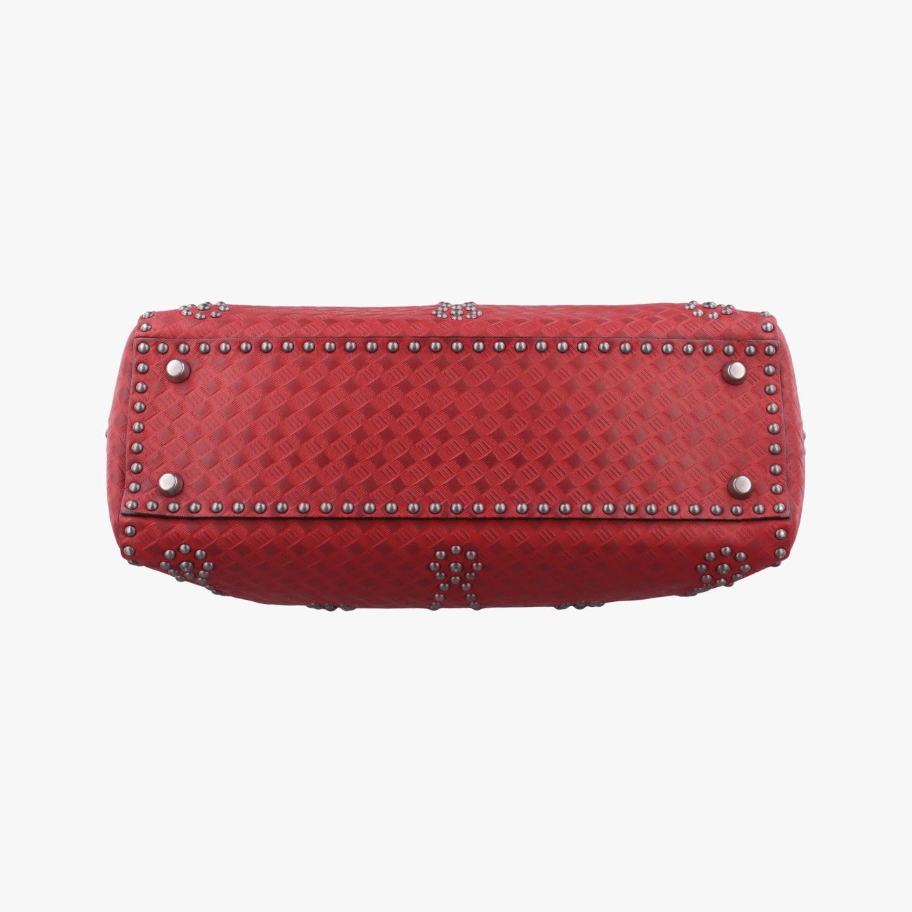 Dior Red Leather Handbag — view 3