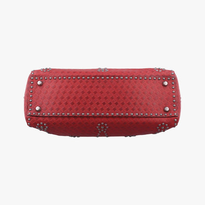 Dior Red Leather Handbag — view 3