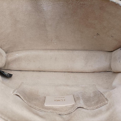 Fendi Canai Green Leather Messenger Bag — view 9