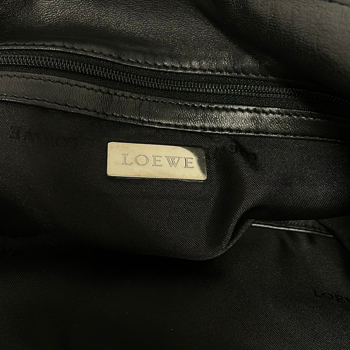 Loewe Tote Black Leather — view 8