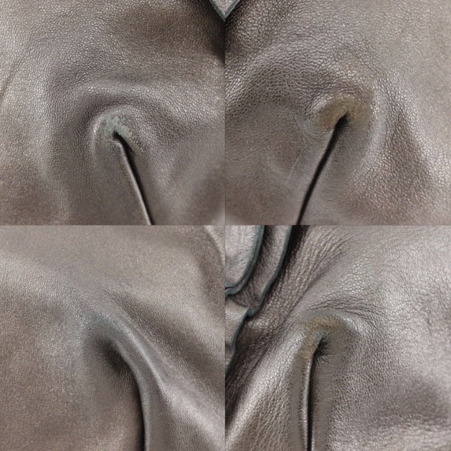 Prada Frill Leather Brown Tote — view 4