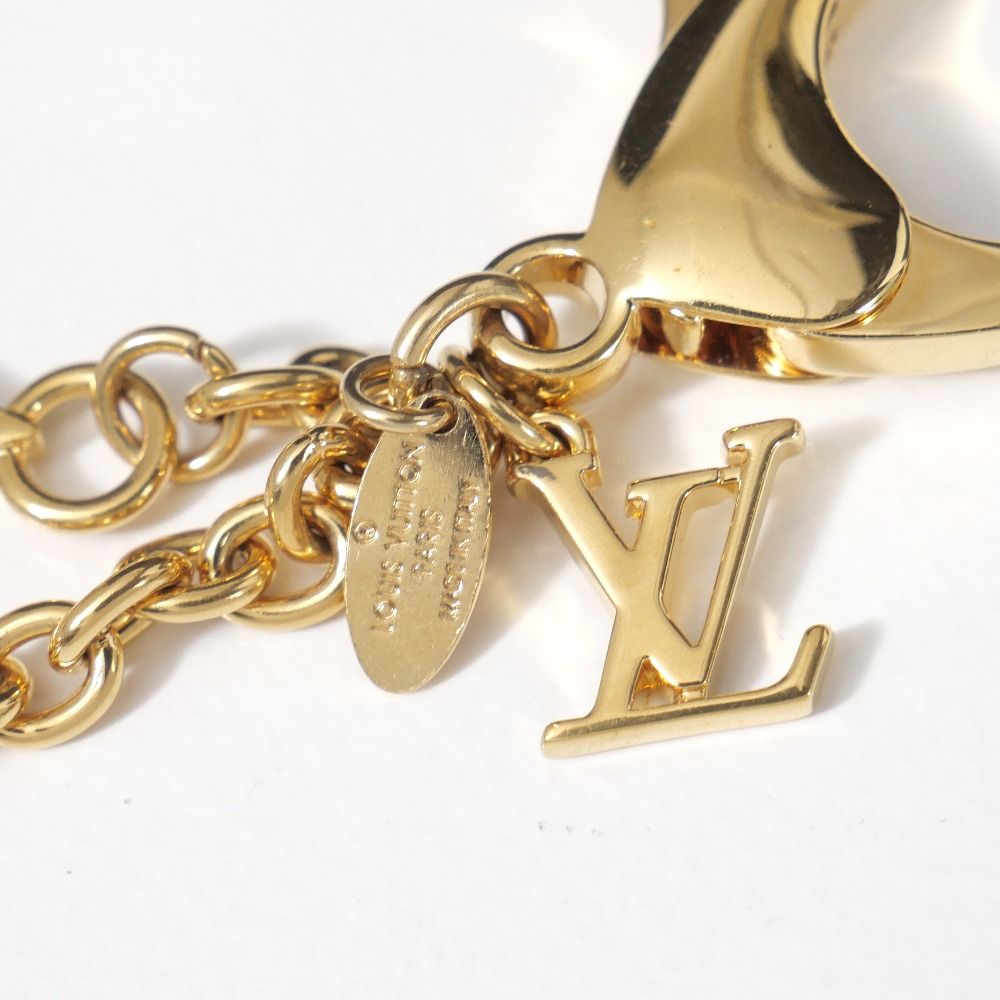 Louis Vuitton Charm Monogram LV Logo Keychain — view 4