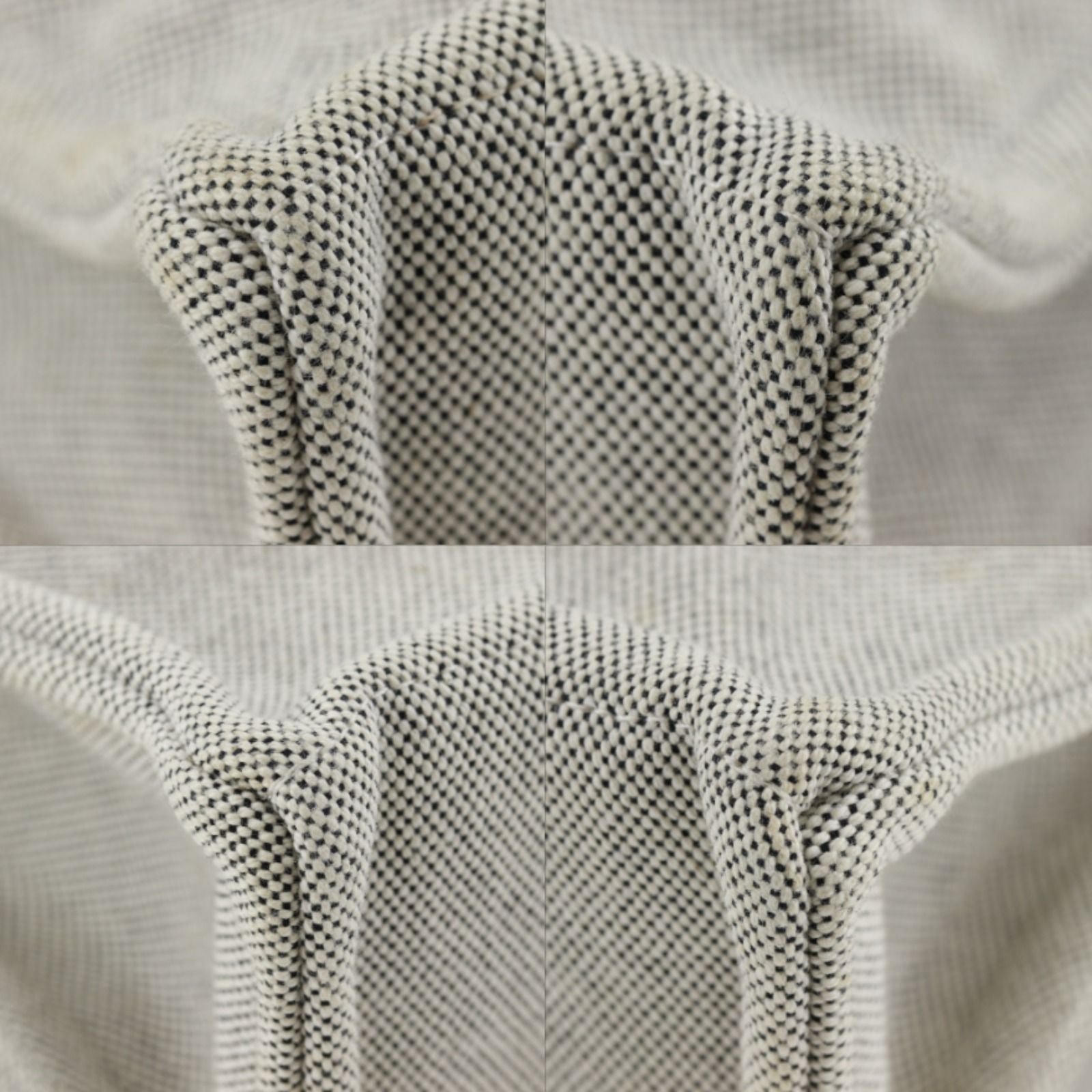Hermes New Fourre Tout MM Tote Canvas Gray Handbag — view 4
