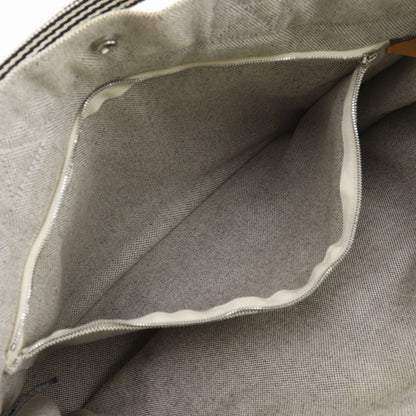 Hermes New Fourre Tout MM Tote Canvas Gray Handbag — view 7