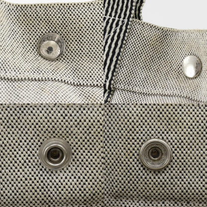 Hermes New Fourre Tout MM Tote Canvas Gray Handbag — view 9