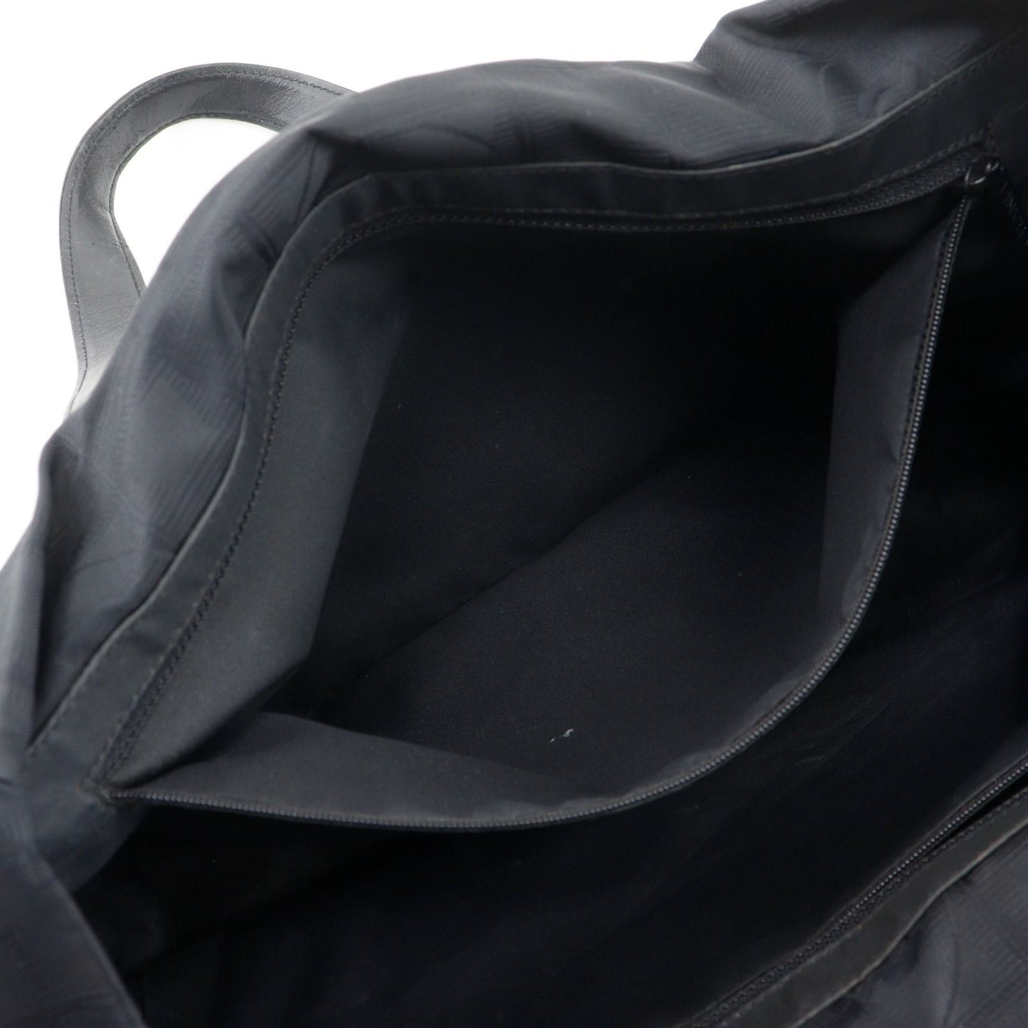 Chanel New Travel Line Tote MM Nylon Canvas Black — view 7