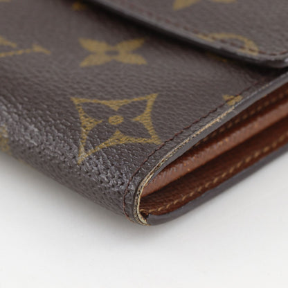 Louis Vuitton Pochette Porte Monet Cles Monogram Canvas Brown — view 5