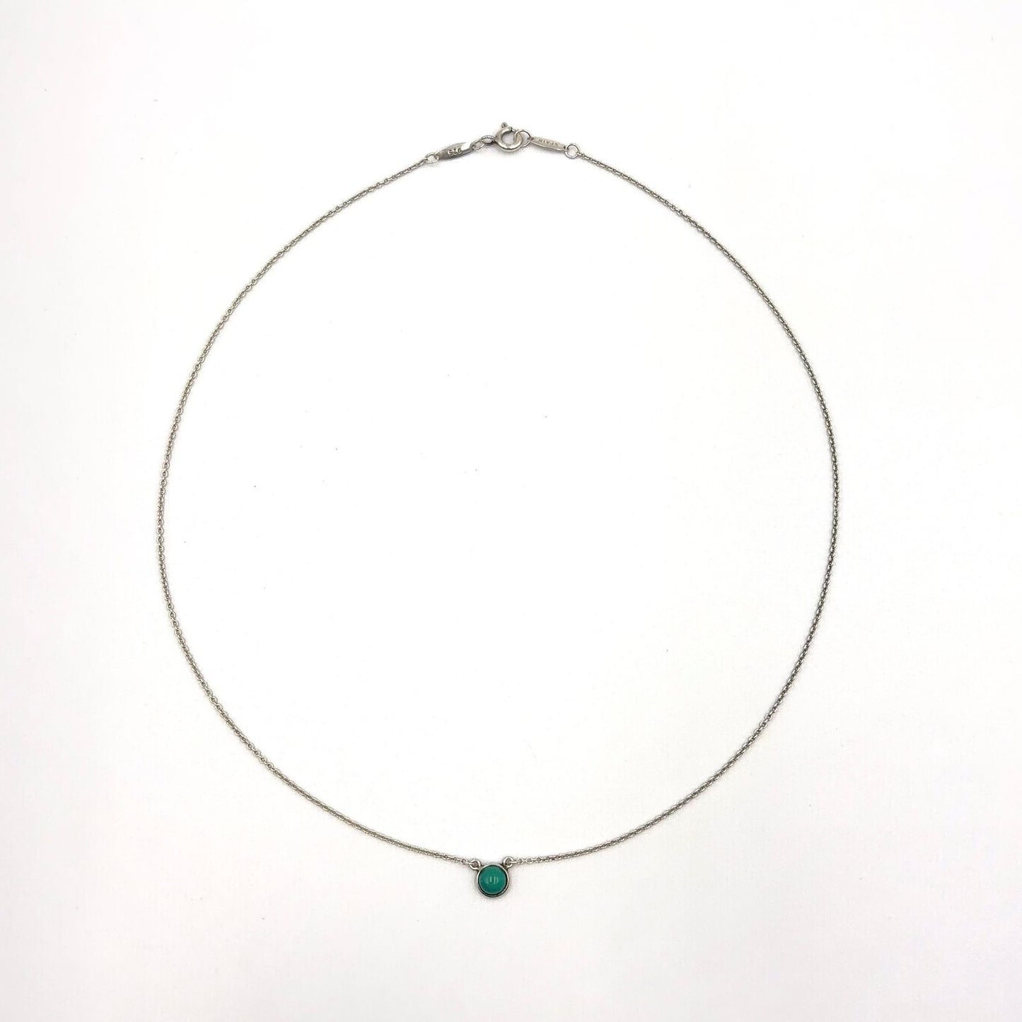 Tiffany & Co Color by the Yard Turquoise Silver Blue Necklace — view 3