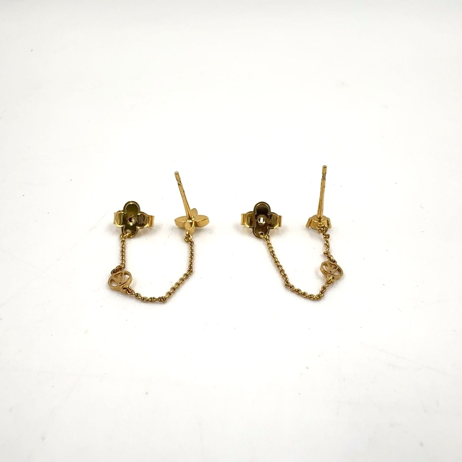 Louis Vuitton Boucle Doreille Petit Metal Gold Earrings — view 6