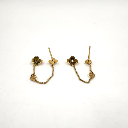 Louis Vuitton Boucle Doreille Petit Metal Gold Earrings — view 6