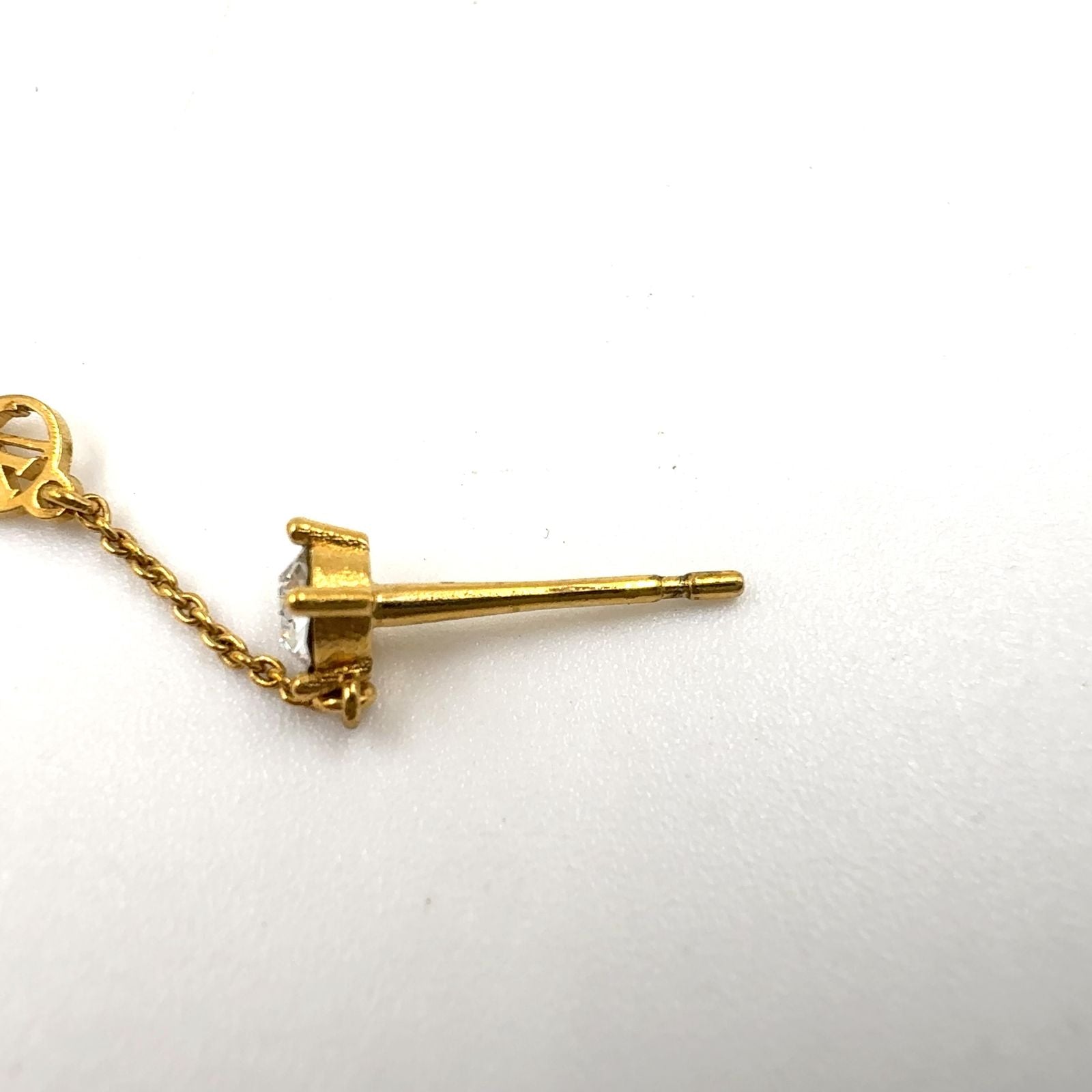 Louis Vuitton Boucle Doreille Petit Metal Gold Earrings — view 7