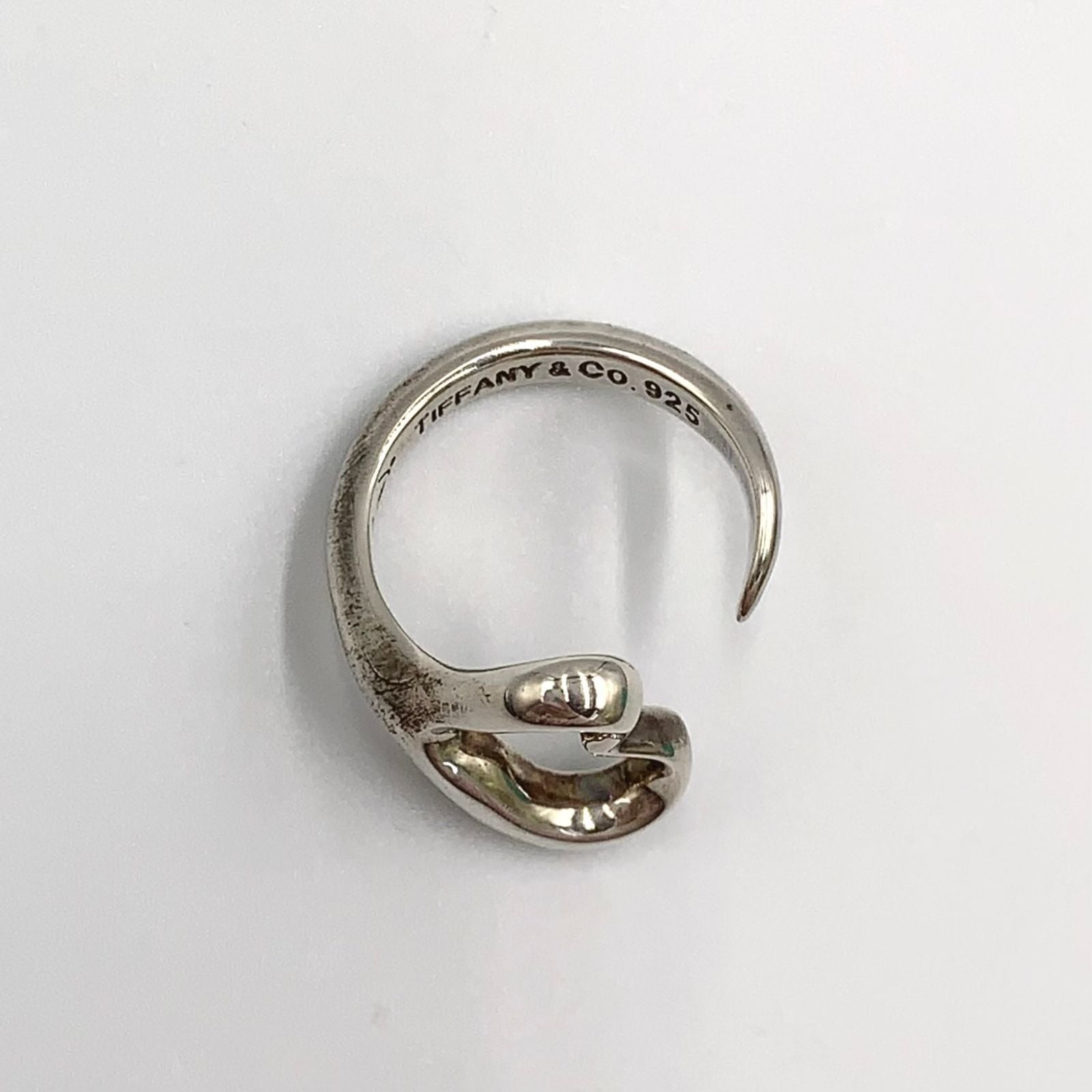 Tiffany & Co Open Silver Ring — view 3