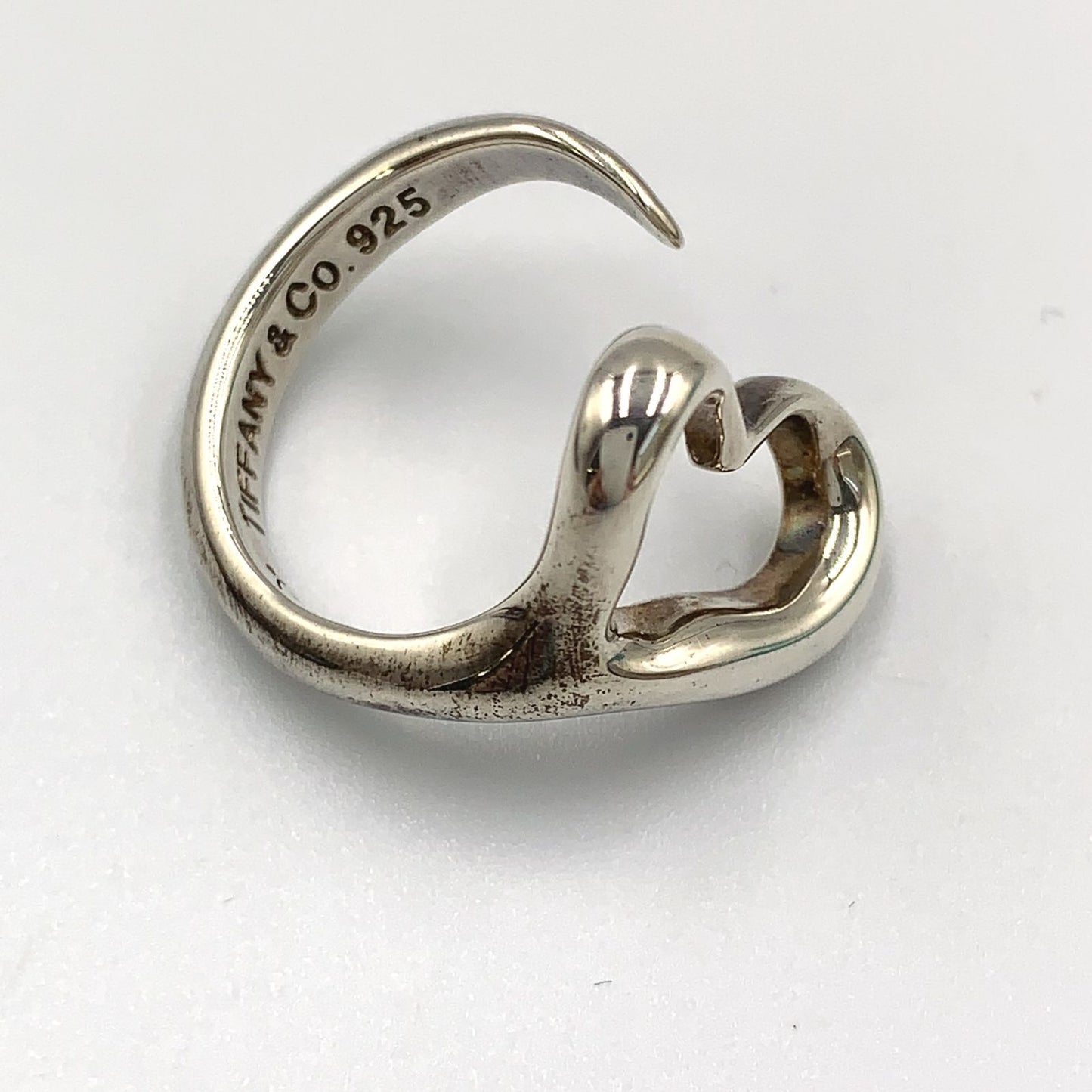 Tiffany & Co Open Silver Ring — view 7