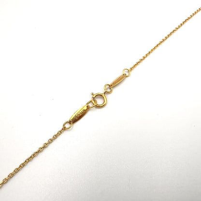 Tiffany & Co Diamond by the Yard Single Yellow Gold Clear Necklace — view 7