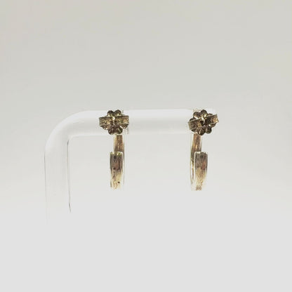 Tiffany & Co Hoop Silver Earrings — view 4