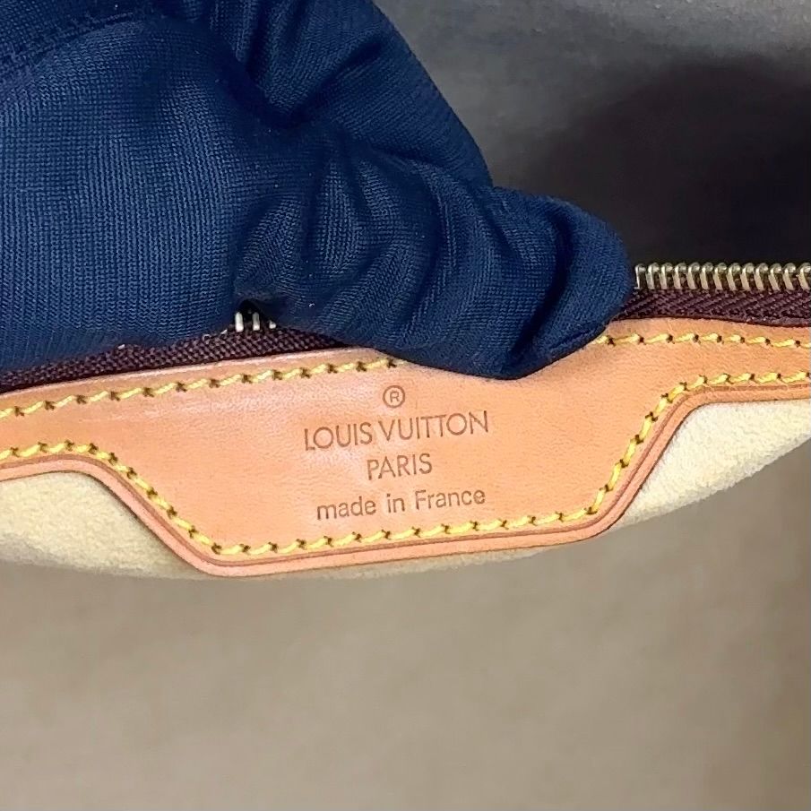 Louis Vuitton Babylon Monogram Leather Brown Tote Gold — view 4