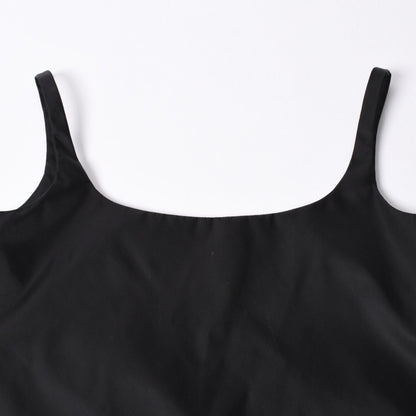 Prada Re-Nylon Sleeveless Dress Triangle Logo Metal Pouch A-Line — view 3