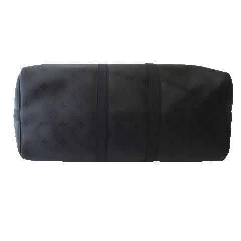 Louis Vuitton Monogram Midnight Keepall Bandouliere 45 Boston Bag Travel Purse — view 5