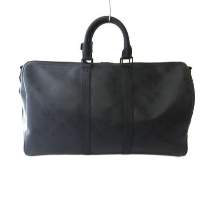 Louis Vuitton Monogram Midnight Keepall Bandouliere 45 Boston Bag Travel Purse — view 2