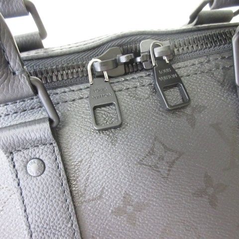 Louis Vuitton Monogram Midnight Keepall Bandouliere 45 Boston Bag Travel Purse — view 3