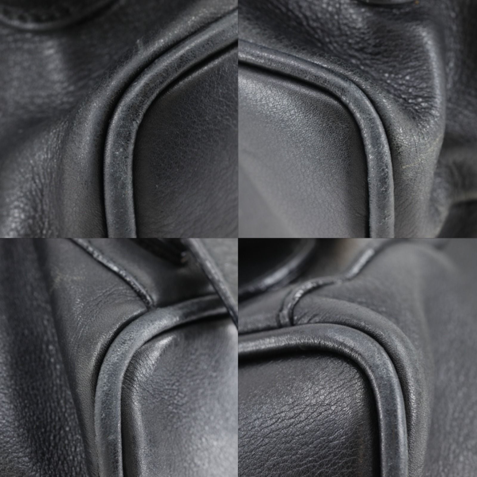 Gucci Bamboo 003 Leather Black Backpack — view 4