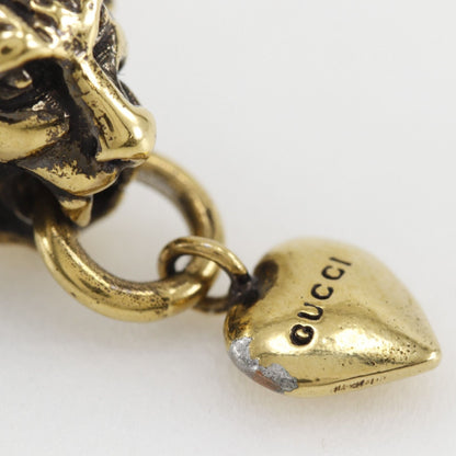 Gucci Lion Head Heart Gold Plated Ring — view 5