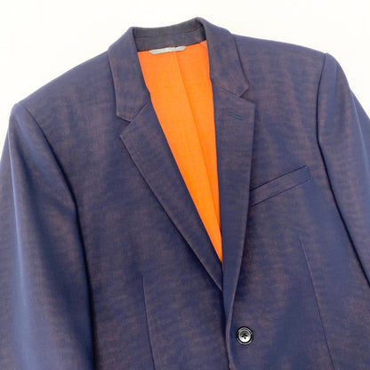 Dior Homme Dio Luom Jacket 48 Sizes Navy Orange U-lu — view 5