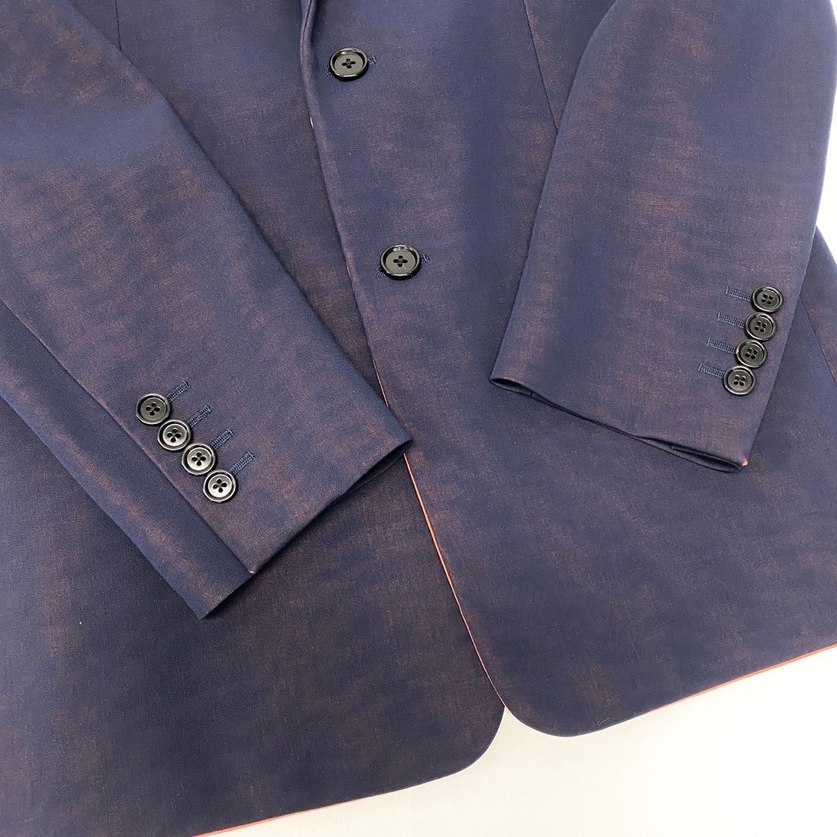 Dior Homme Dio Luom Jacket 48 Sizes Navy Orange U-lu — view 6