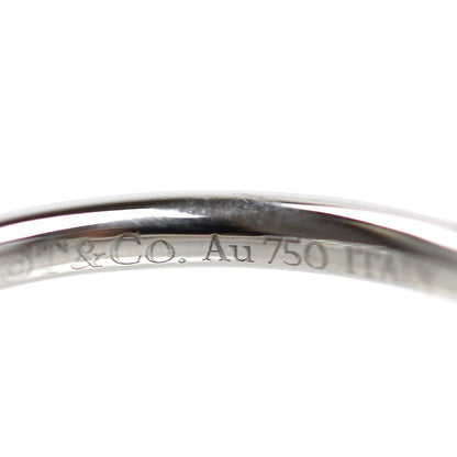 Tiffany & Co 18k White Gold T Wire Ring Diamond — view 5