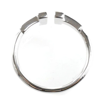 Tiffany & Co 18k White Gold T Wire Ring Diamond — view 4
