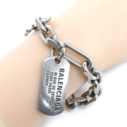 Balenciaga Brass Tags Carabiner Bracelet 22.5 cm — view 6
