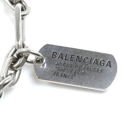 Balenciaga Brass Tags Carabiner Bracelet 22.5 cm — view 3