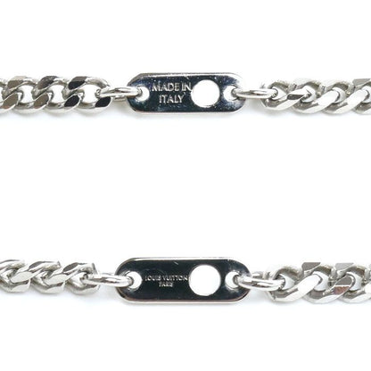 Louis Vuitton Metal Damier Ste Pull Necklace 45 50 55 cm — view 5
