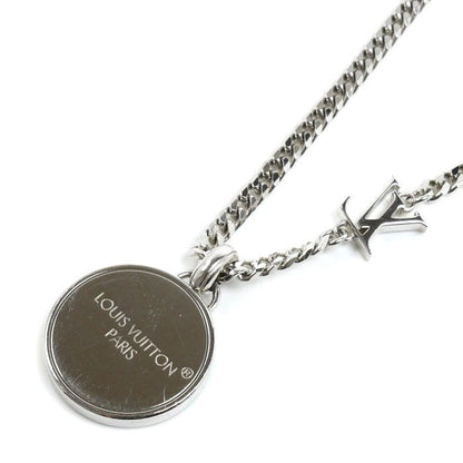 Louis Vuitton Metal Damier Ste Pull Necklace 45 50 55 cm — view 2