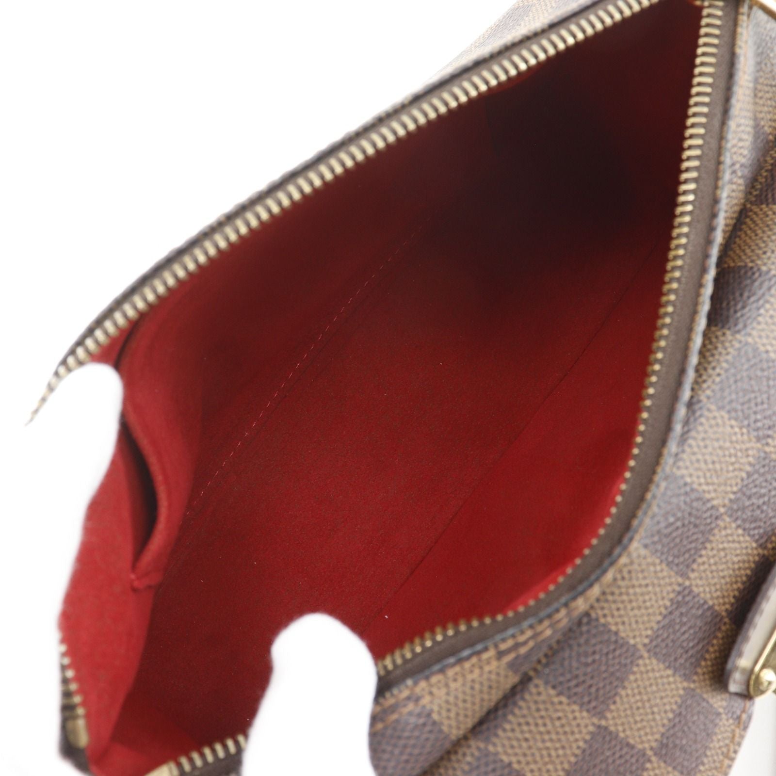 Louis Vuitton Ravello GM Damier Canvas Brown Shoulder Bag — view 5