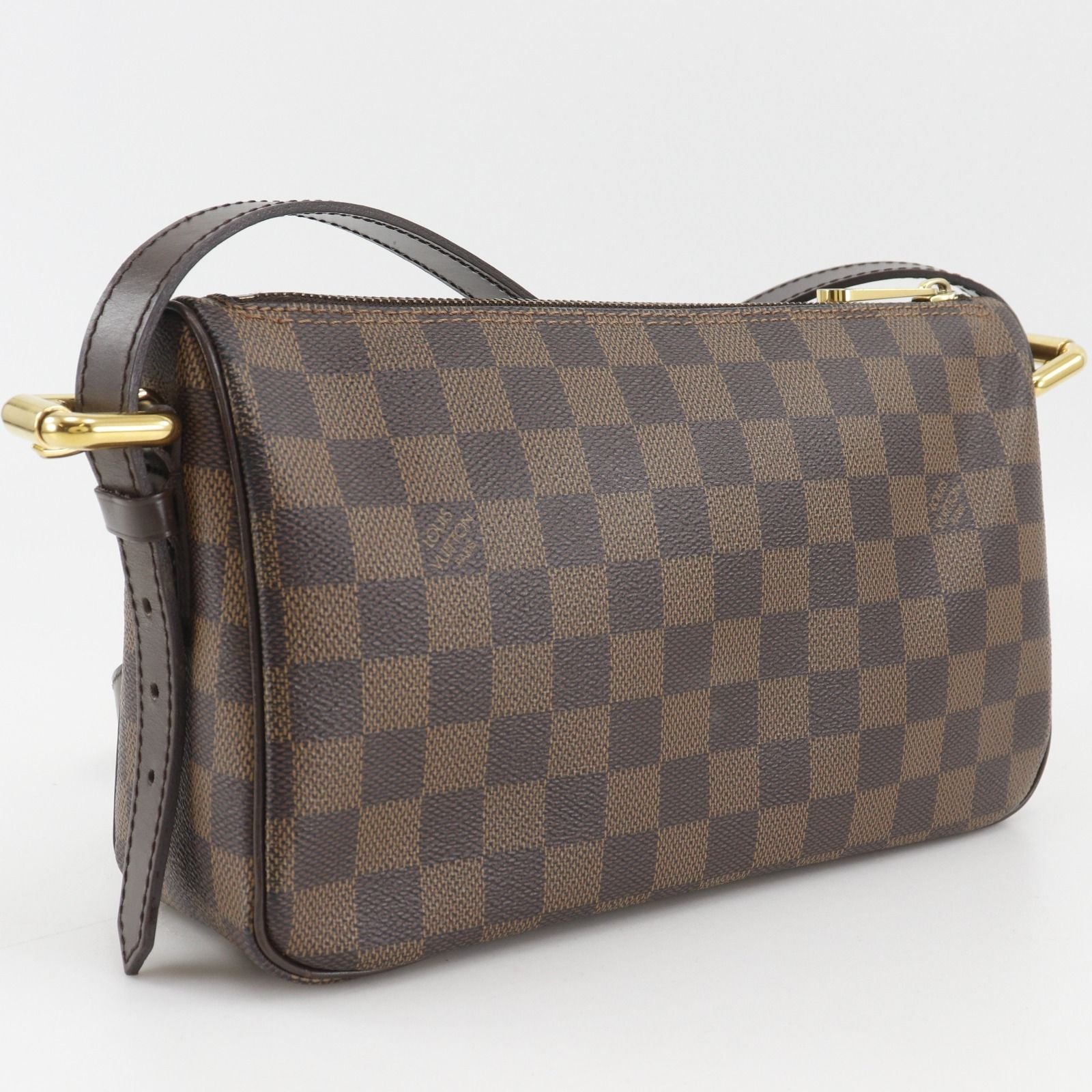 Louis Vuitton Ravello GM Damier Canvas Brown Shoulder Bag — view 3