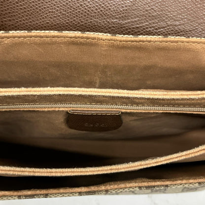 Gucci Shoulder Bag Vintage GG Supreme Beige — view 8
