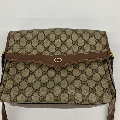 Gucci Shoulder Bag Vintage GG Supreme Beige — view 2