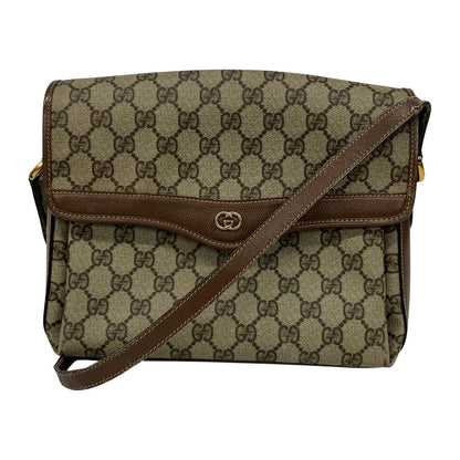 Gucci Shoulder Bag Vintage GG Supreme Beige