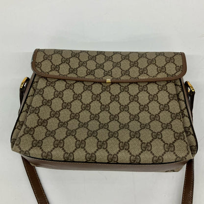 Gucci Shoulder Bag Vintage GG Supreme Beige — view 3