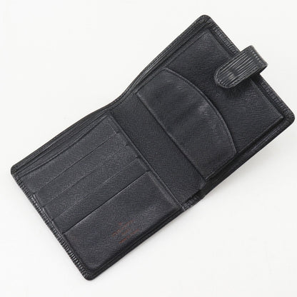 Louis Vuitton Porte Viet Compact Epi Leather Noir Black Bifold Wallet — view 5