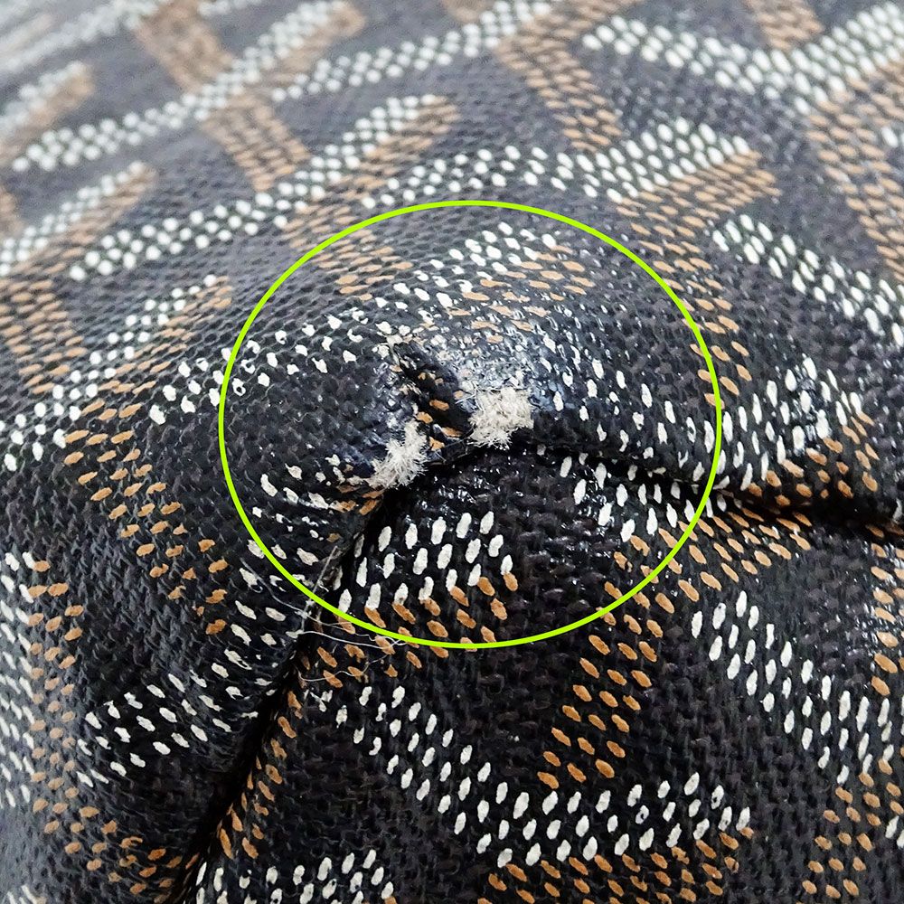 Goyard Tote Saint Louis GM Brown Black Large Travel Outing Pouch Includes — view 7