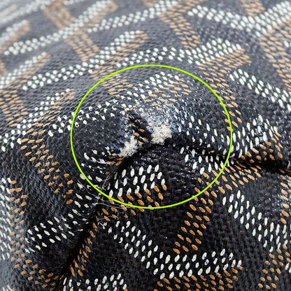 Goyard Tote Saint Louis GM Brown Black Large Travel Outing Pouch Includes — view 7