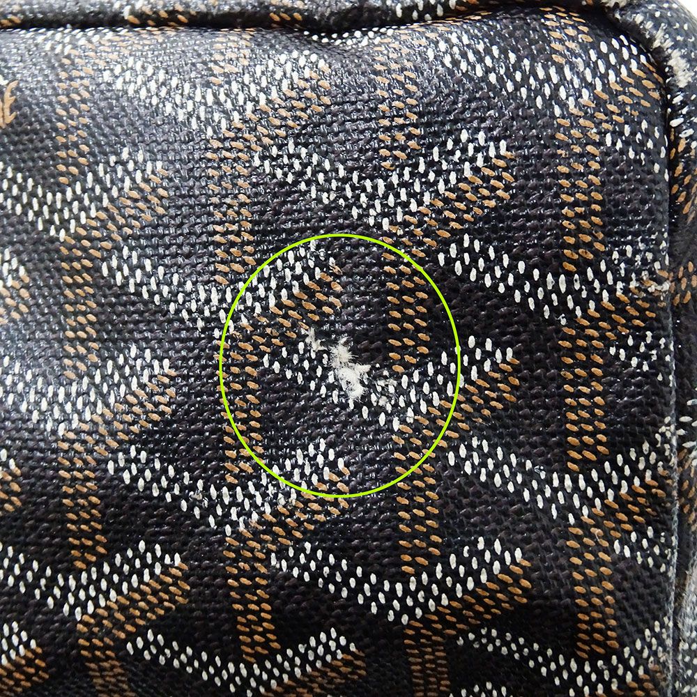 Goyard Tote Saint Louis GM Brown Black Large Travel Outing Pouch Includes — view 8