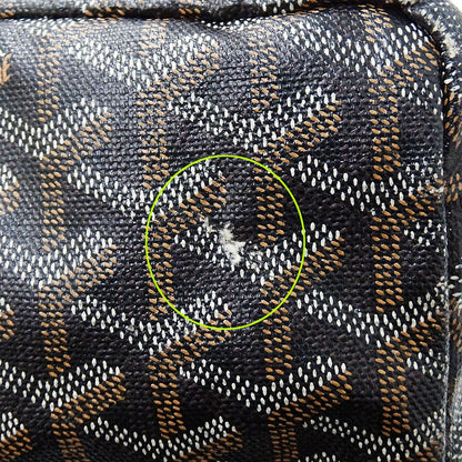 Goyard Tote Saint Louis GM Brown Black Large Travel Outing Pouch Includes — view 8